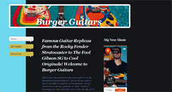 Desktop Screenshot of burgerguitars.com